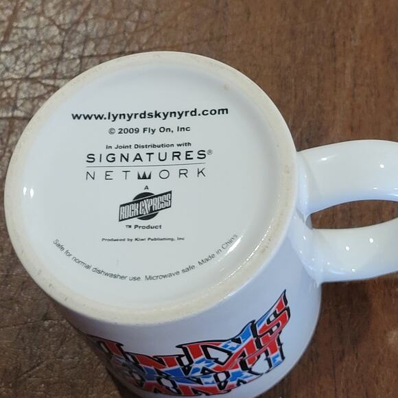 Lynyrd Skynyrd Flag Logo Fan Tour Mug 2009 Fly On - Picture 7 of 8